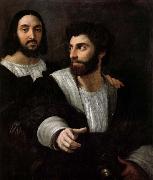 RAFFAELLO Sanzio Together with a friend of a self-portrait Spain oil painting artist
